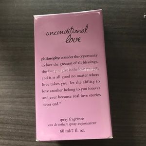 Philosophy Ladies “Unconditional Love” eau de toilette spray-vaporisateur.